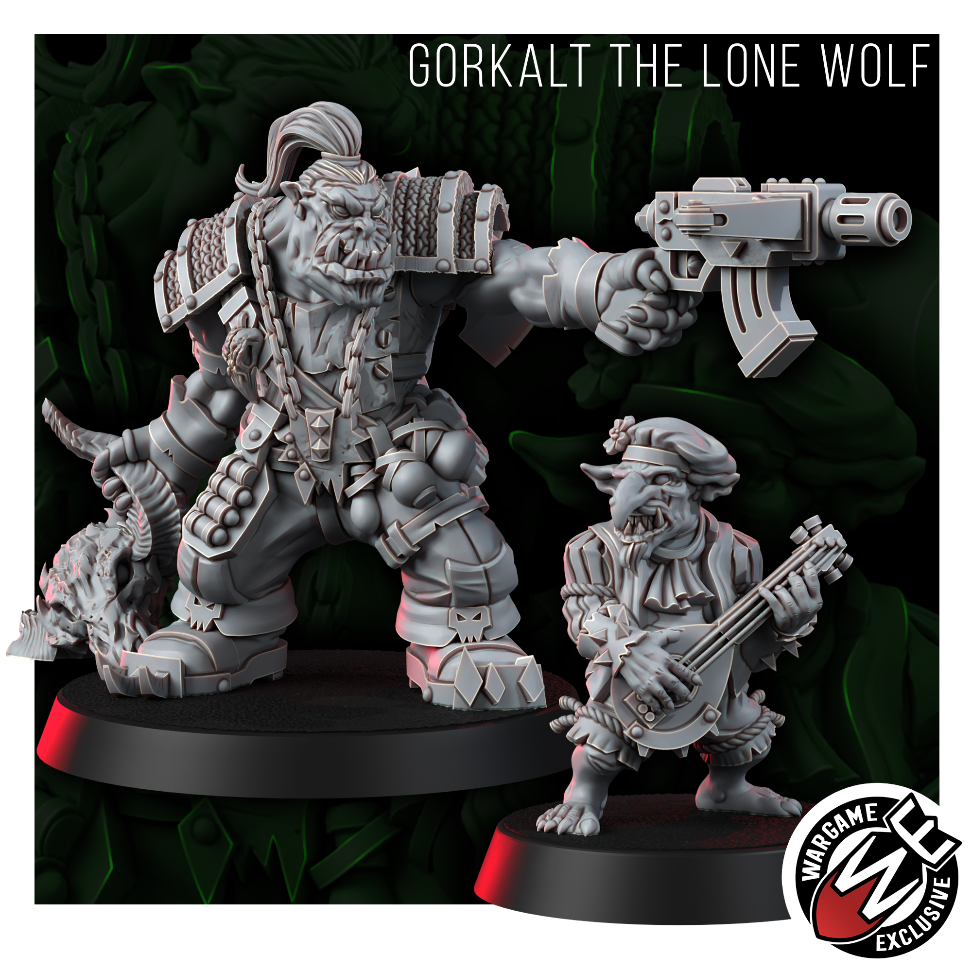 ORK GORKALT THE LONE WOLF WITH JASKIER
